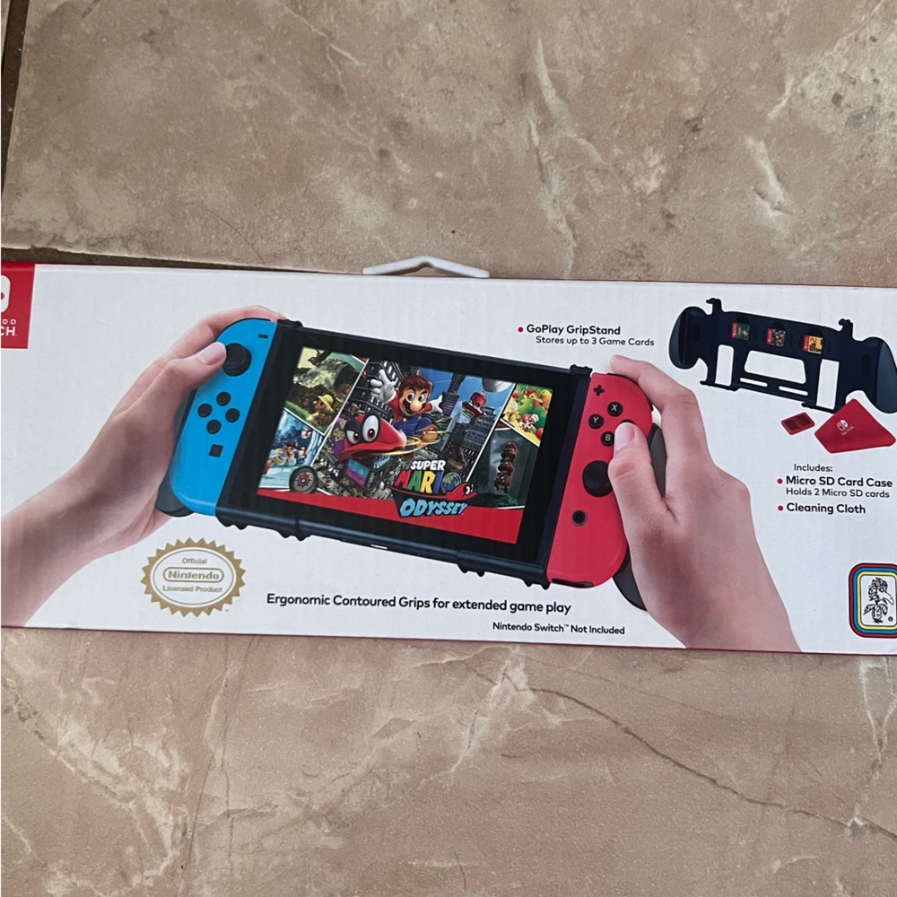 Nintendo switch grip stand